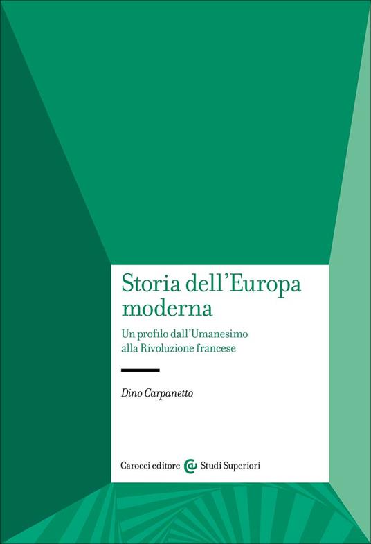 Copertina di Storia dell’Europa Moderna