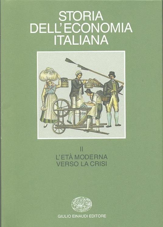 Copertina di Storia dell’economia italiana, volumi I-II-III