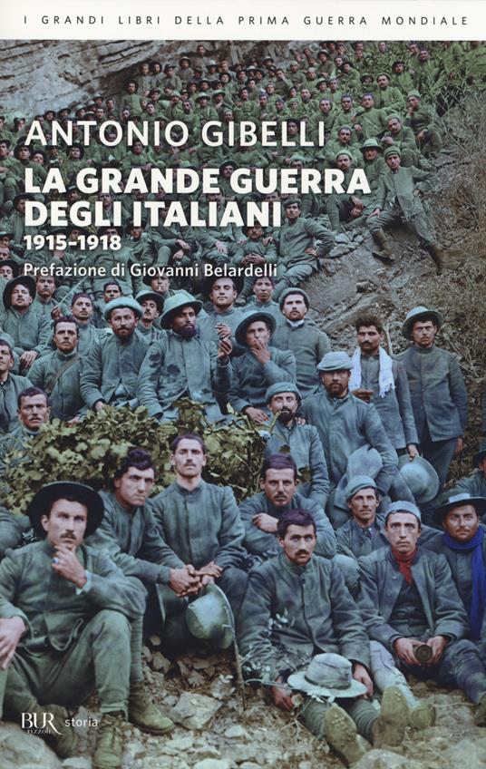 Copertina di La grande guerra degli italiani